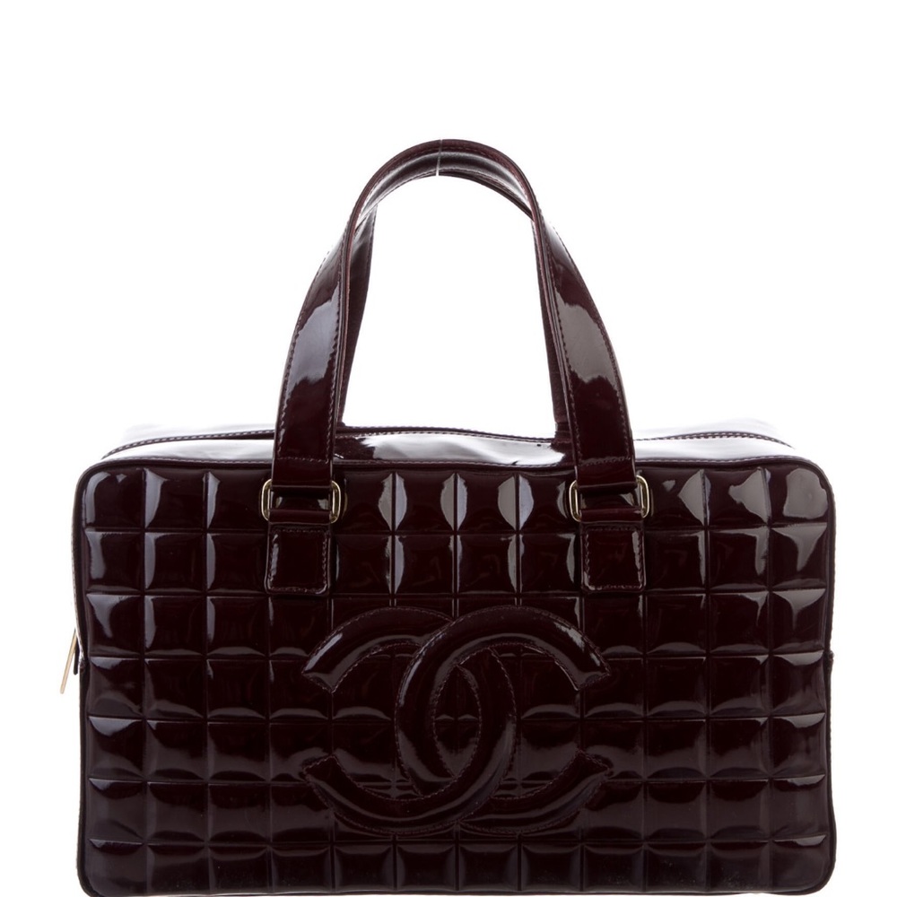 Chanel CC Square Quilt Handle Tote